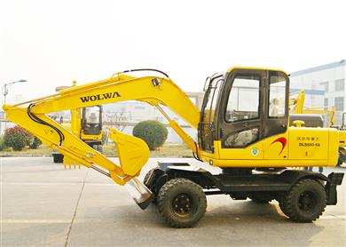 DLS880-9A 8噸輪式液壓挖掘機